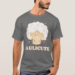 Bloedvatbare bloemkool Plantaardig voedsel T-shirt