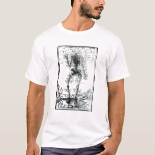 Bloedvatsysteem van het lichaam t-shirt