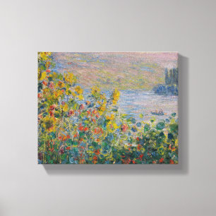 Bloedvatten in Vétheuil - Claude Monet Canvas Afdruk