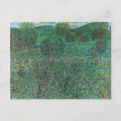 Bloedveld in Litzlberg Klimt,  landschap Briefkaart (Voorkant)