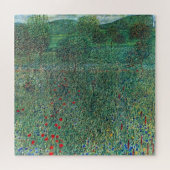 Bloedveld in Litzlberg Klimt, landschap Legpuzzel (Horizontaal)