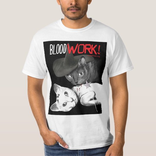 BloedWerk! Necromancer Nancy T-shirt (Voorkant)