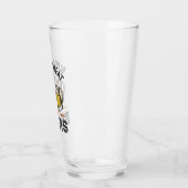 Bloedzout en bier in een drinkbak glas (Links)