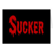 BLOEDZUIGER KAART (Voorkant Horizontaal)