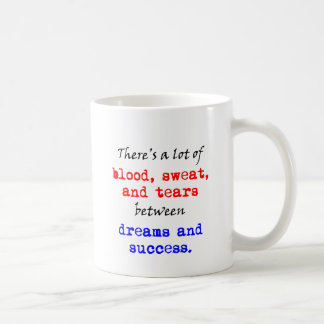 Bloedzweet en tranen koffiemok