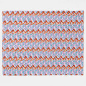 Bloei Fleece Deken (Voorkant (Horizontaal))