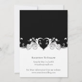 Bloei hart foto kaart (Achterkant)