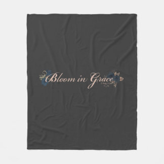 Bloei in genade fleece deken