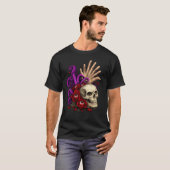 Bloei met vele vingers t-shirt (Voorkant volledig)