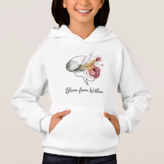 Bloei Van Binnenuit – Kinderen Cozy Hoodie | Lieve