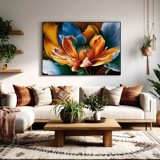 Bloei van Licht Canvas Afdruk