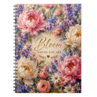 Bloei Waar Je Bent Boek Notitieboek