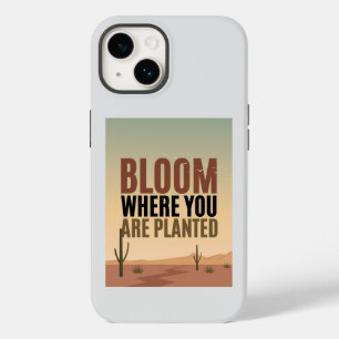 Bloei waar je geplant bent inspiratie Case-Mate iPhone 14 hoesje