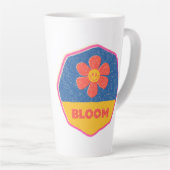 "Bloei" waar je geplant bent! Latte Mok (Rechterhoek)