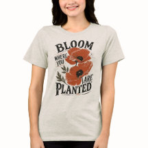 Bloei Waar Je Geplant Bent Retro Bloemendecor