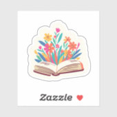Bloeiboek | Boek Liefhebber Bloemen Bloemen Sticker (Vel)