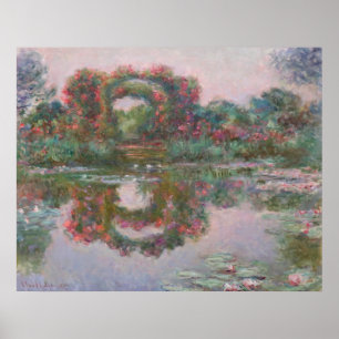 Bloeibogen, Giverny - Claude Monet - C1913 Poster