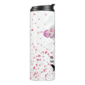 bloeidag thermosbeker (Gedraaid links)