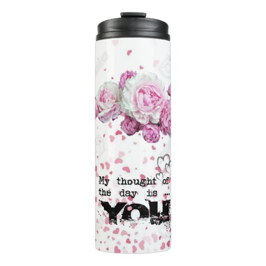 bloeidag thermosbeker (Voorkant)