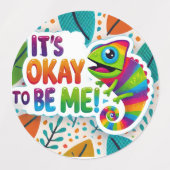 Bloeien met ADHD * Het is OK voor mij! Labels (Design 2)
