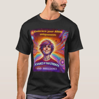 Bloeien met ADHD * Omhels je ADHD-uniekheid T-shirt