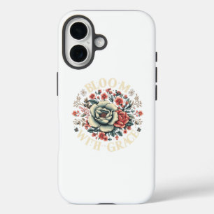 Bloeien met Grace Floral Design iPhone 16 Hoesje