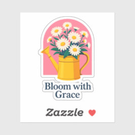 Bloeien met Grace Sticker