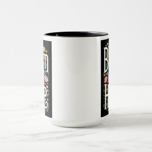 Bloeien met hoop mok (Midden)