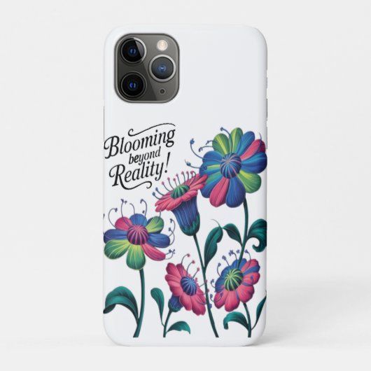 Bloeien voorbij de realiteit Case-Mate iPhone case (Achterkant)