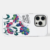 Bloeien voorbij de realiteit iPhone hoesje (Achterkant horizontaal)