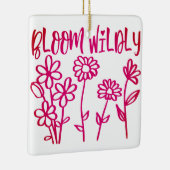 BLOEIEN WILD [2] KERAMISCH ORNAMENT (Rechts)