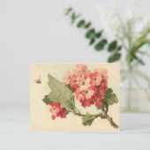 bloeiend Briefkaart (Staand voorkant)