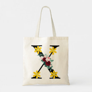 Bloeiend Contrast – Romantische Roos & Madeliefjes Tote Bag