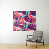 Bloeiend esthetisch wandkleed (In Situ (horizontaal))