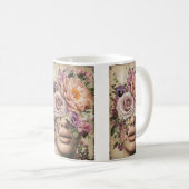 Bloeiend gezichtsvermogen koffiemok (Voorkant rechts)