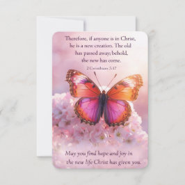 Bloeiend in Gods genade Bedankkaart