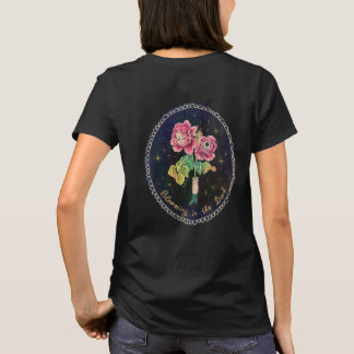 Bloeiend in het donker t-shirt