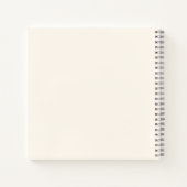 Bloeiend Notitieboek 🌸✨– Bloemminimalistische Des (Achterkant)