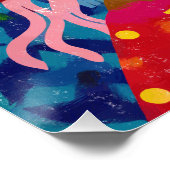 Bloeiend onder de zon perfect poster (Hoek)