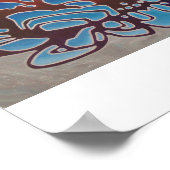 bloeiend poster (Hoek)