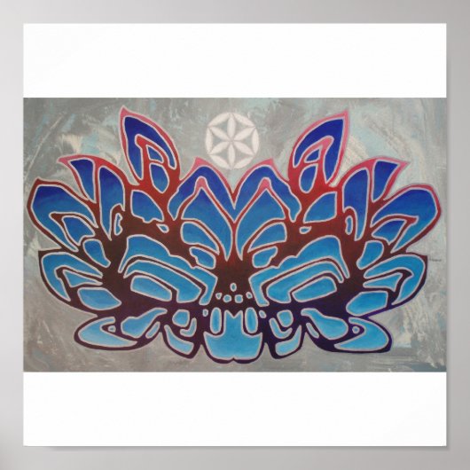 bloeiend poster (Voorkant)