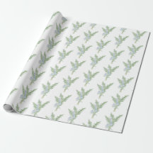 Bloeiend Rozemarijn Inpakpapier