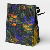 Bloeiend Vuurwerk Exotische Explosie Verjaardag Bedankdoosjes (Achterkant)