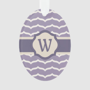Bloeiend zigzag Acryl Ornament