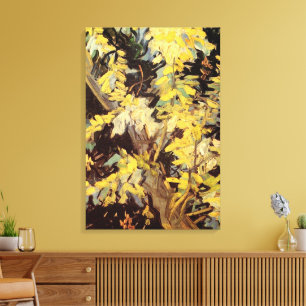 Bloeiende Acacia Takken door Vincent van Gogh Canvas Afdruk