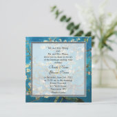 Bloeiende amandelboom, beroemde trouwkunst kaart (Staand voorkant)