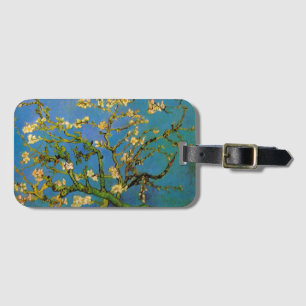 Bloeiende amandelboom door Vincent van Gogh Bagagelabel