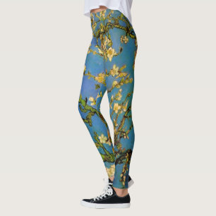 Bloeiende amandelboom door Vincent van Gogh Leggings