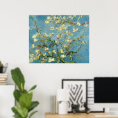 Bloeiende amandelboom Post-Impressionistisch Poste Poster (Thuiskantoor)
