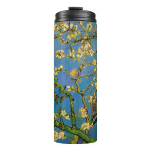 Bloeiende amandelboom van Vincent van Gogh Thermosbeker